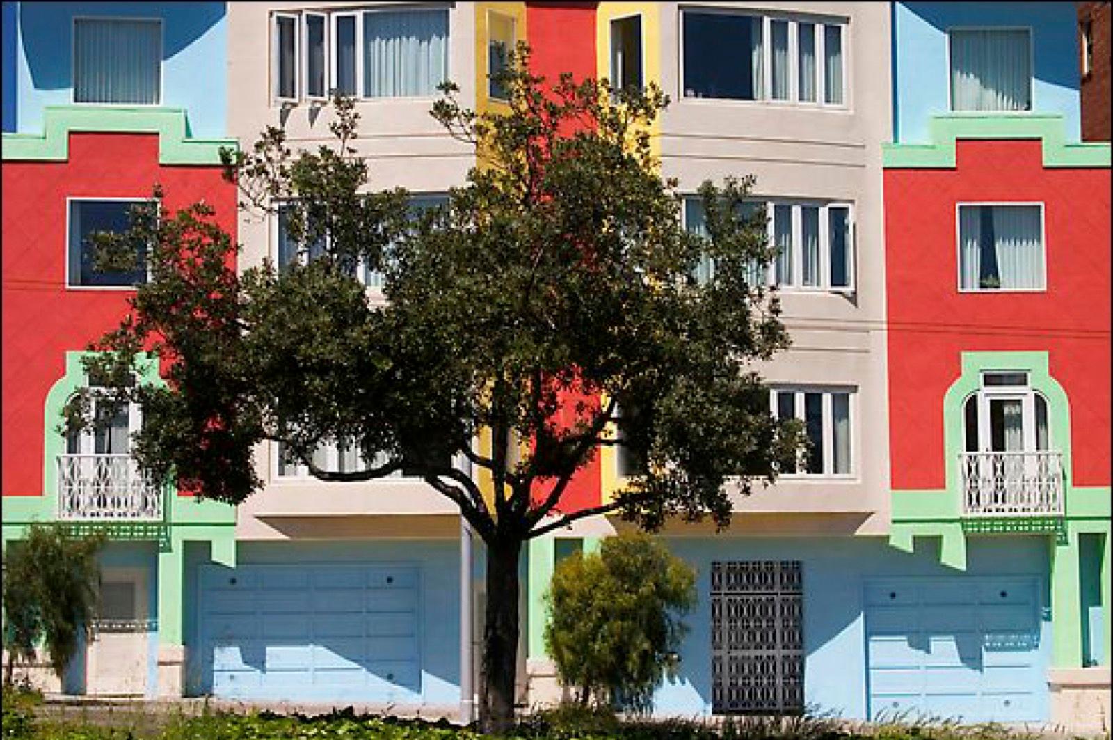 colorfull houses santa monica — photo 2