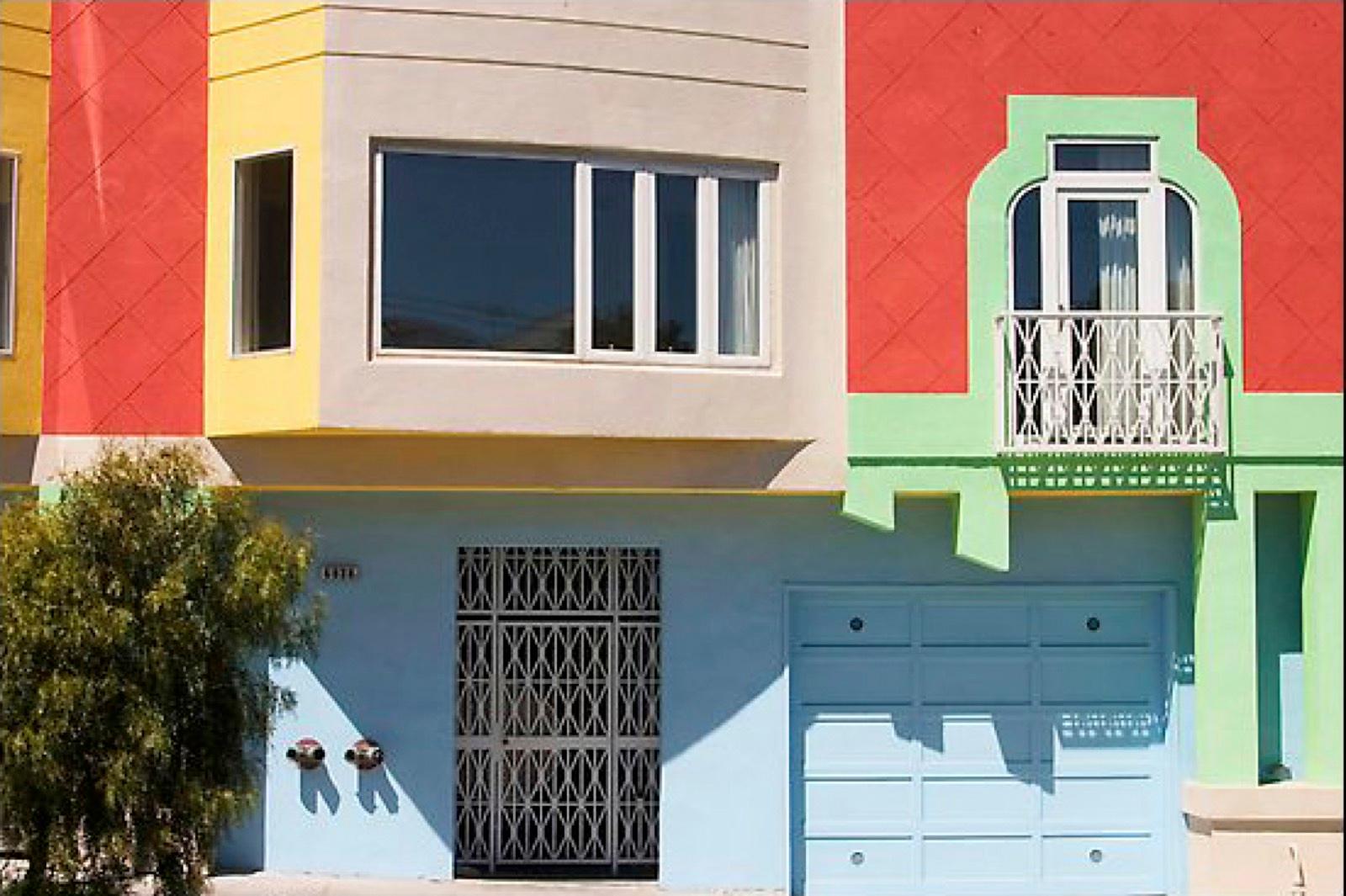 colorfull houses santa monica — photo 3