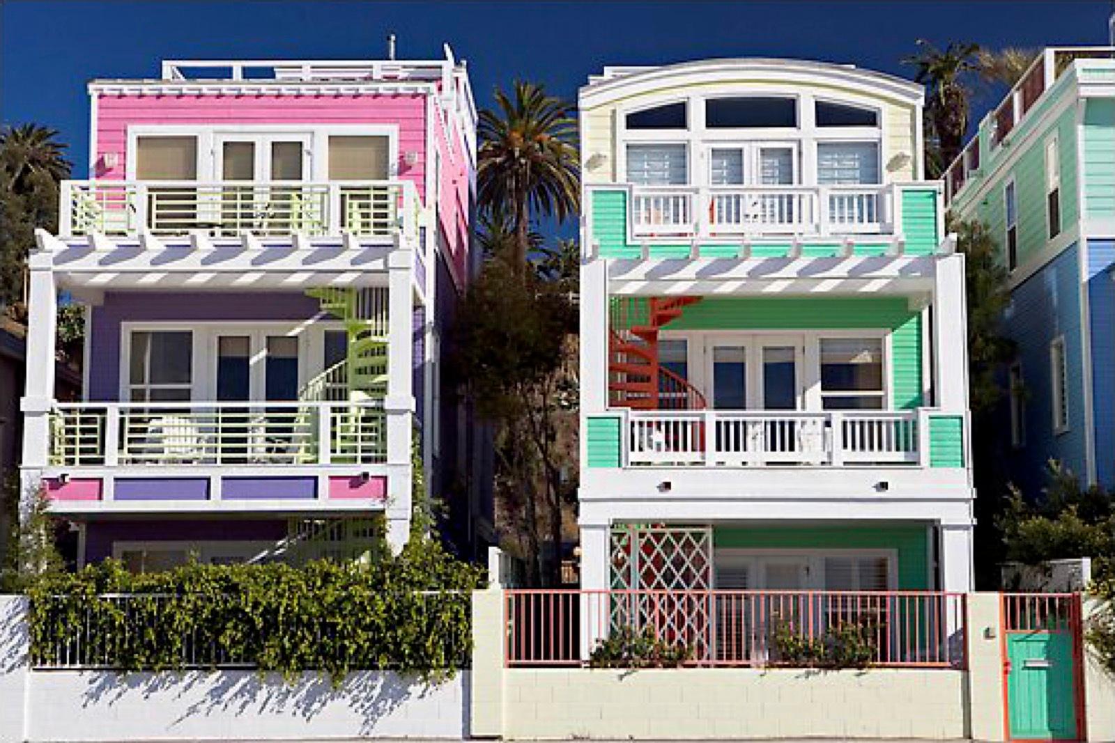 colorfull houses santa monica — photo 12