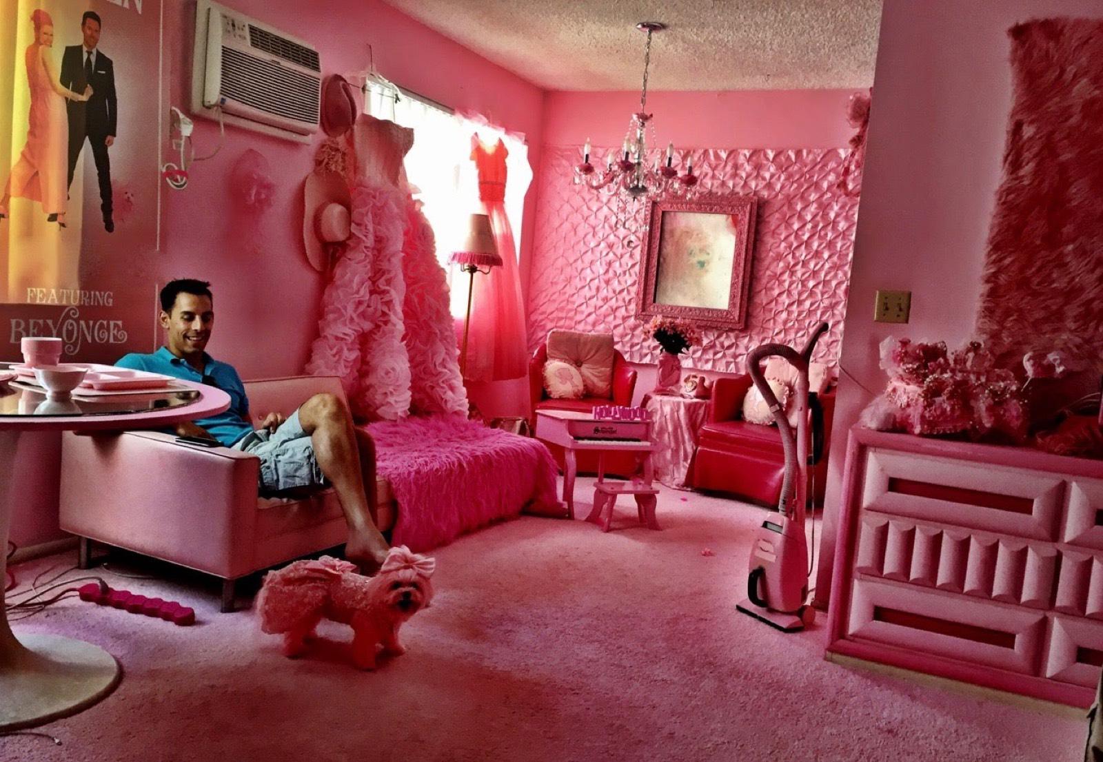 Pink dollhouse — photo 1