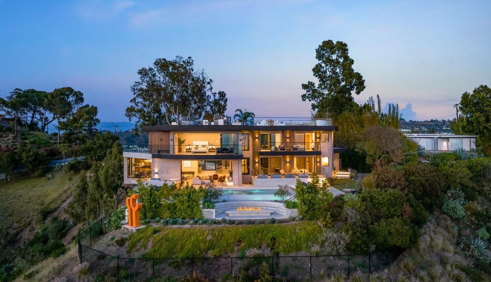 R’s Bev hills mod mansion — photo 2