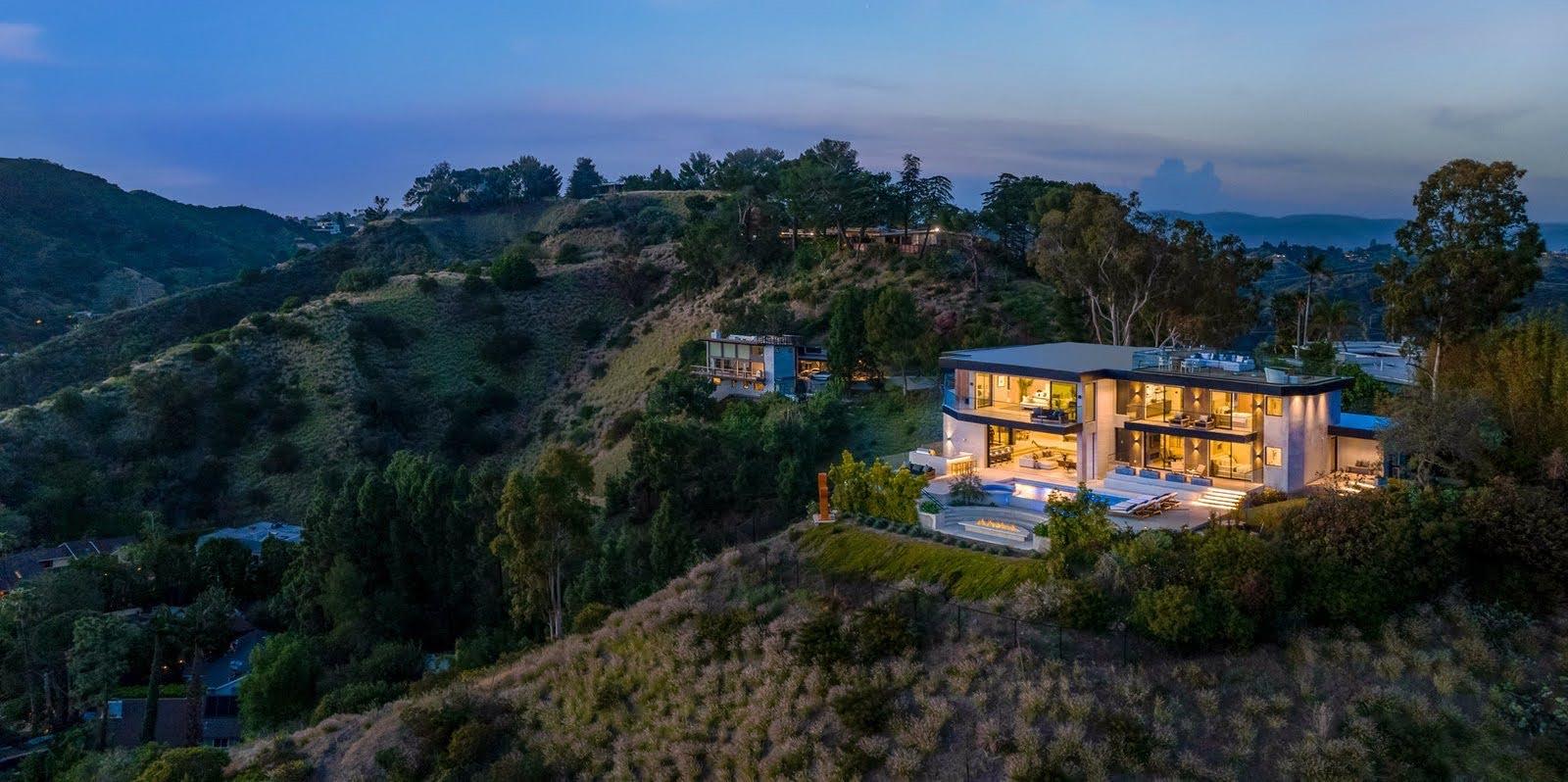 R’s Bev hills mod mansion — photo 8