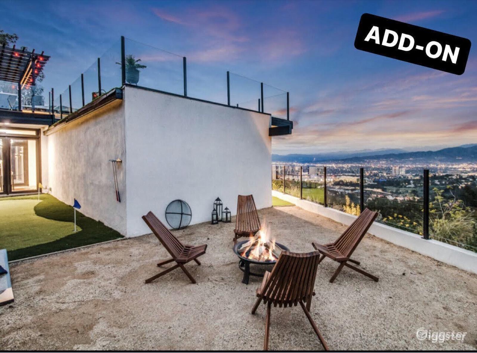 R’s hollywood view house with rooftop — photo 6