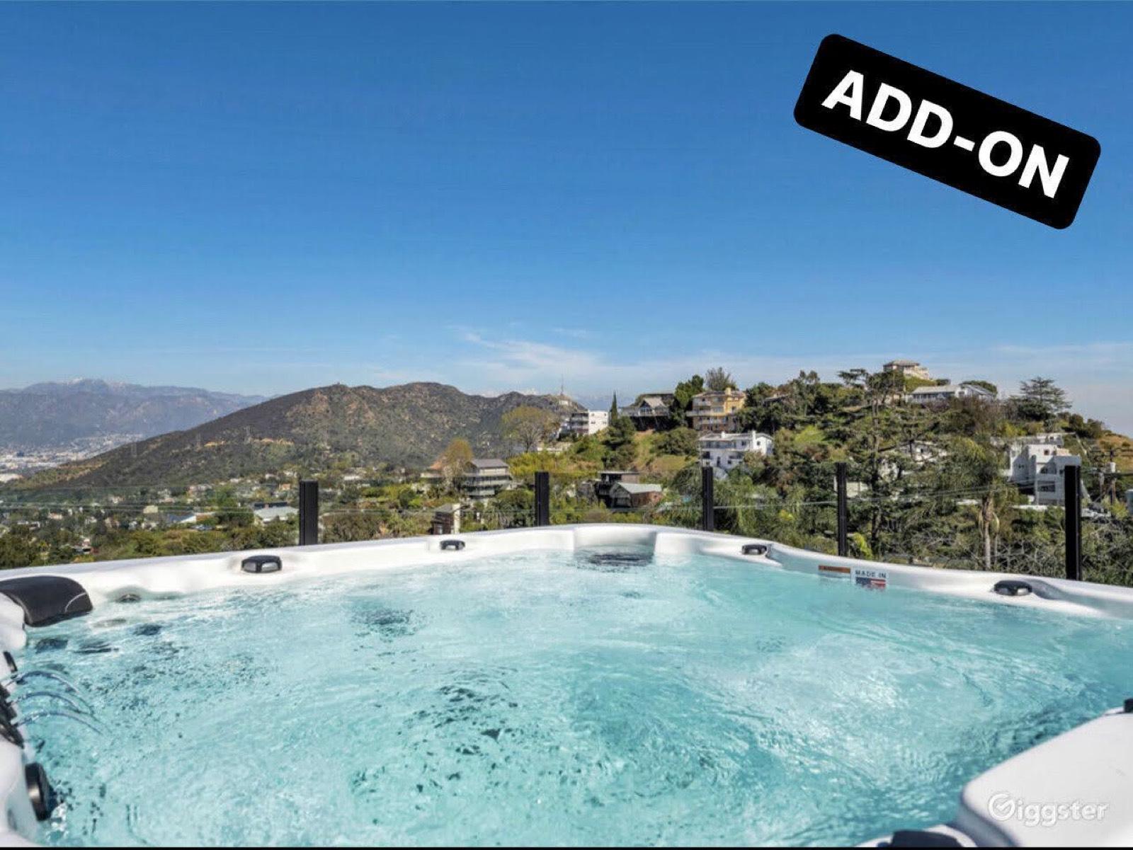 R’s hollywood view house with rooftop — photo 7